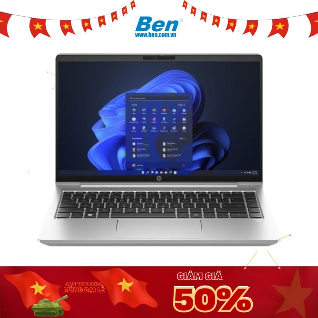Laptop  HP Probook 440 G10 | Bạc | Intel core i5-1340P | Ram 16GB DDR4 (2x8GB) | 512Gb SSD| Intel Iris Xe Graphics | 14.0inch FHD | 3Cell 51Wh | Win 