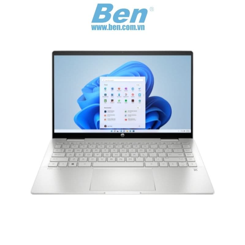 Laptop HP Pavilion X360 14-ek0135TU ( 7C0W5PA ) | Bạc | Intel Core i5-1235U | Ram 8GB | 512GB SSD | 14 inch FHD Touch | 3Cell 43WHr | Pen | Win 11SL 