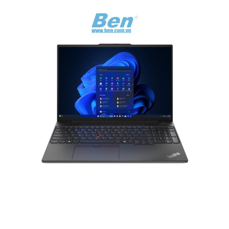 Laptop Lenovo ThinkPad E16 Gen 2 ( 21MA004FVA ) | Black | Intel Core Ultra 7-155U | Ram 16GB | 512GB SSD | Intel Graphics | 16 Inch WUXGA | No Os | 2