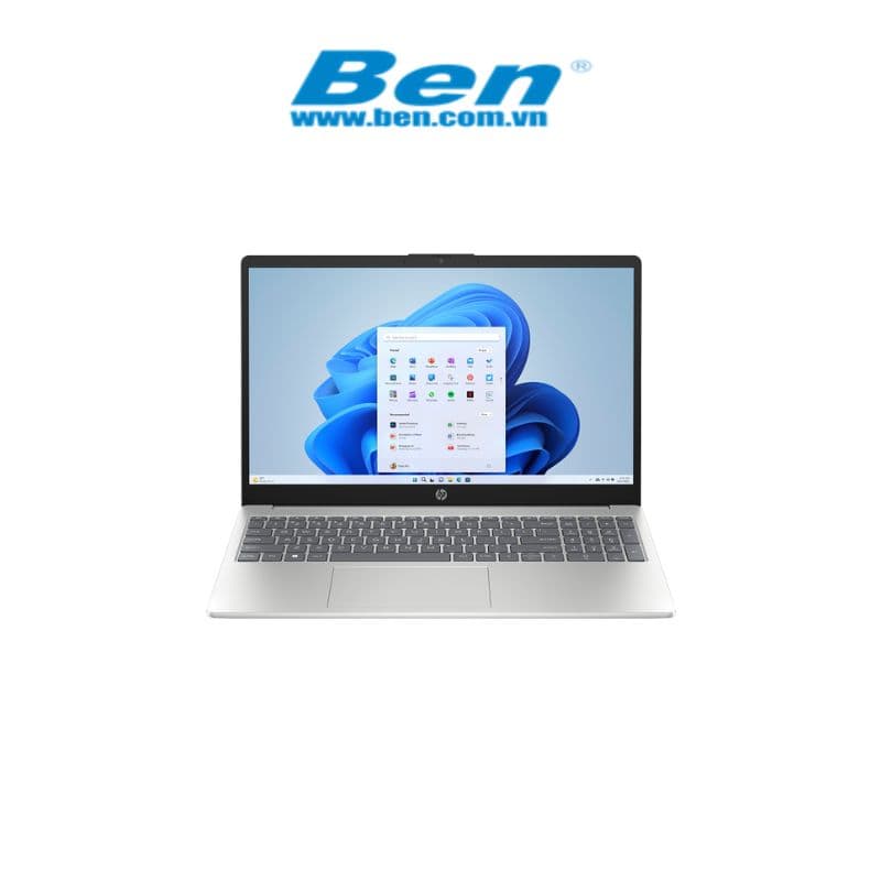 Laptop HP 15 - fd1289TU (C2CV8PA)/ Natural  Silver/ Intel Core Ultra 7 155H/ Ram 16 GB DDR5/ 512 GB PCIe NVMe M.2 SSD/ 15.6 inch FHD IPS/ Intel Arc g