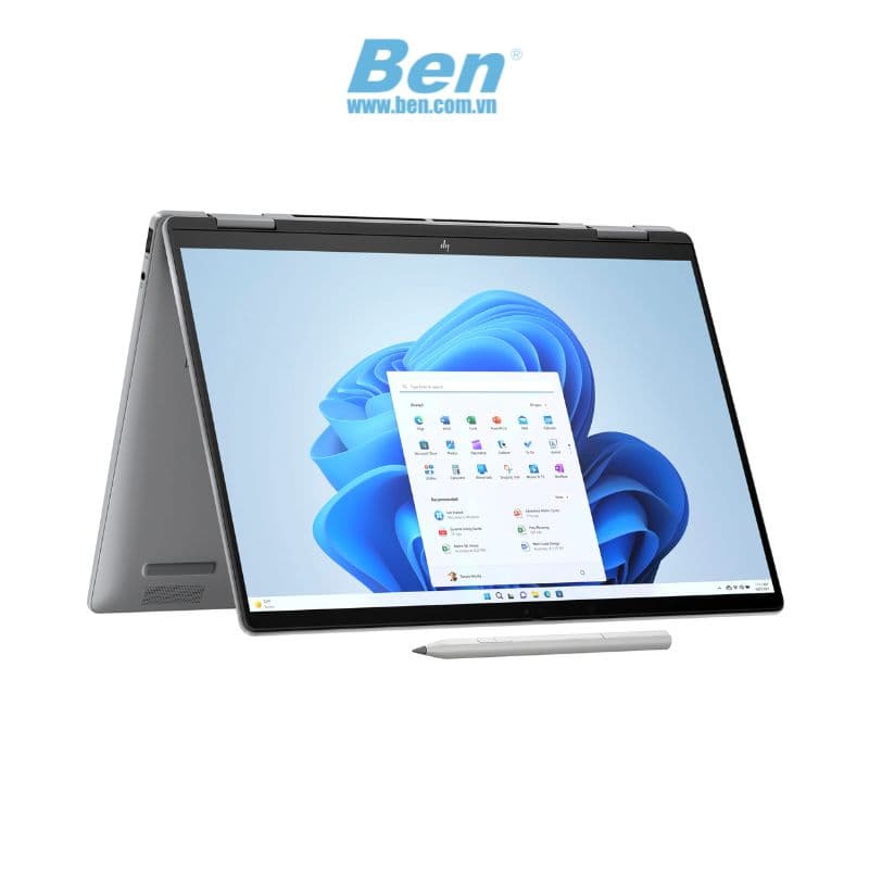 Laptop HP Envy X360 14-fc0086TU ( A19BWPA ) | Bạc | Intel Core Ultra 7-155U | RAM 32GB | 512GB SSD | Intel Graphics | 14 inch 2.8K Touch | 3 Cell | W