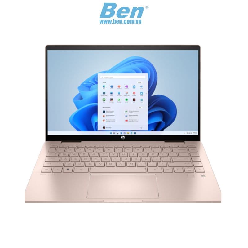 Laptop HP Pavilion X360 14-ek1047TU ( 80R25PA ) | Vàng | Intel Core i7 - 1355U | RAM 16GB | 512GB SSD | Intel Iris Xe Graphics | 14inch FHD Touch | 3