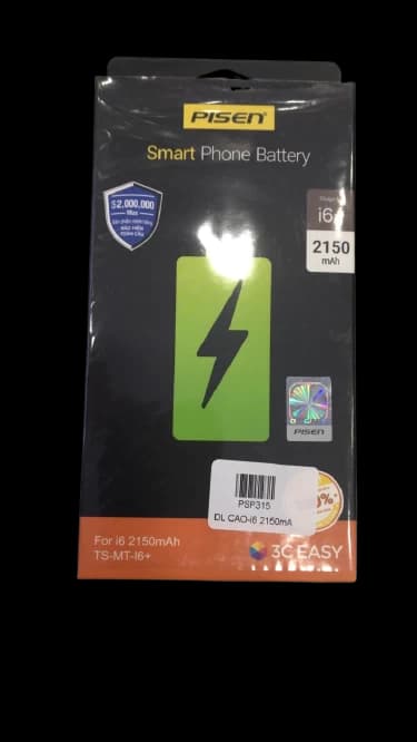 Pin iPhone 6 Chính Hãng PISEN (Dung lượng cao 2150mAh)