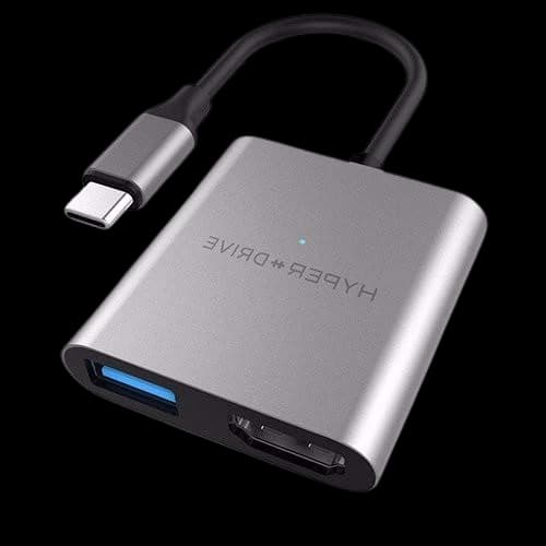 Cổng chuyển HyperDrive 4K HDMI 3-in-1 USB-C Hub HD259A