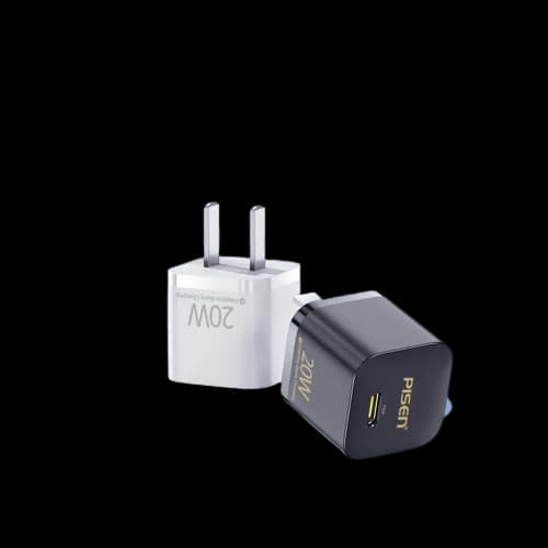 Củ sạc Pisen Quick Ice Crystal PD 20W - Chính Hãng