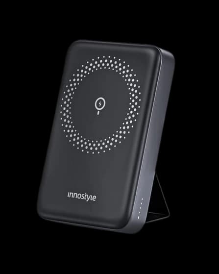 Sạc dự phòng Innostyle Powermag 15W 2 IN 1 Stand 10000 mAh PD 20W