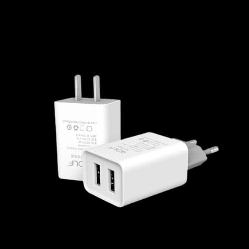 Củ sạc Golf GF-U206 2 cổng USB-A - Chính hãng
