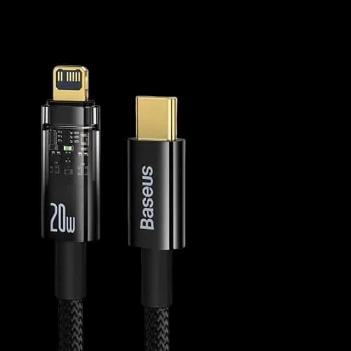 Cáp sạc nhanh tự ngắt Baseus Explorer Series Type-C to iPhone 20W 1M