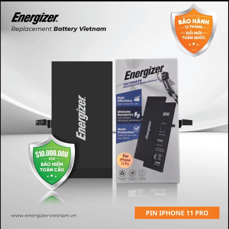 Pin Energizer iPhone 11 PRO - ECA11P3046P Chính hãng