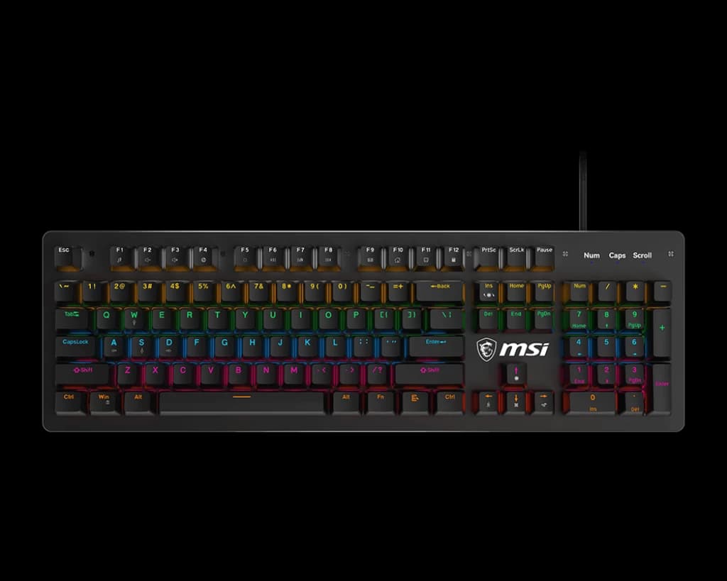 Bàn phím cơ gaming MSI FORGE GK300