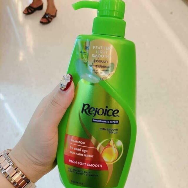 DẦU GỘI REJOICE 600ML SIÊU MƯỢT THÁI LAN