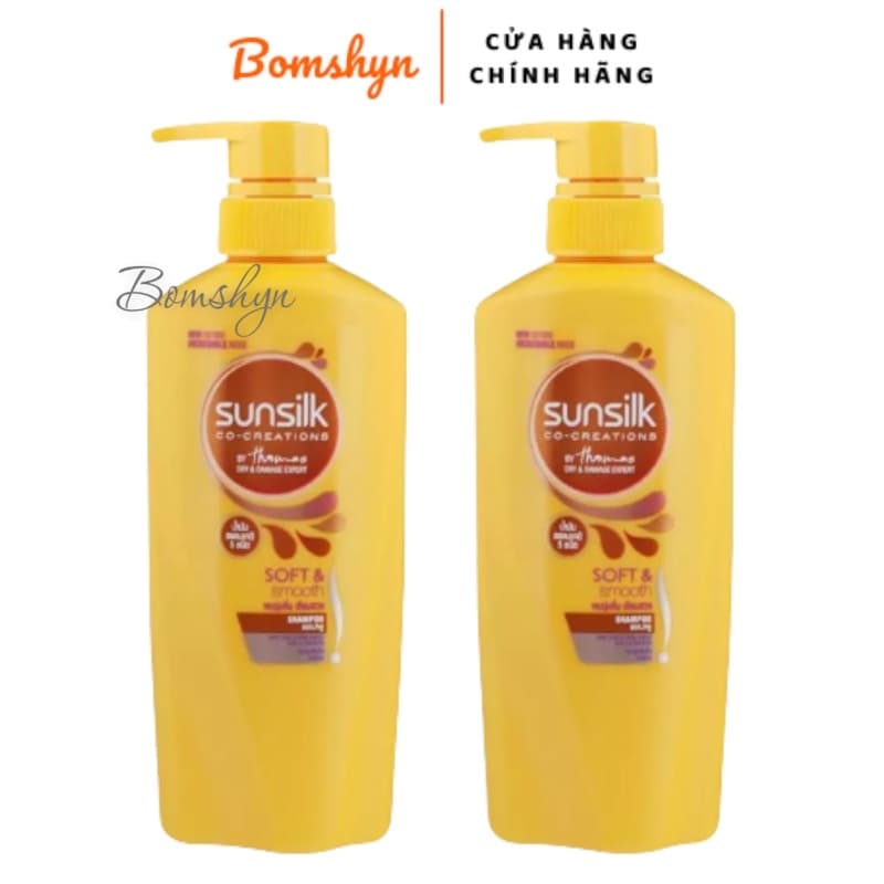 01 chai dầu gội Sunsil siêu mượt 450ml Thái lan