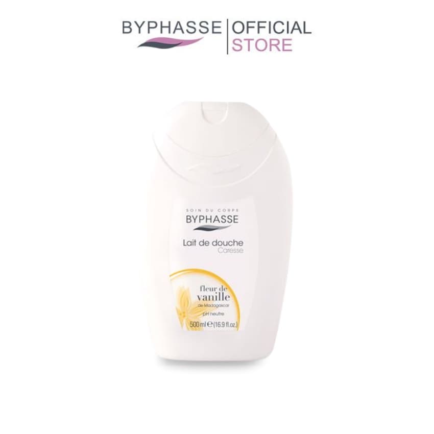 Sữa Tắm Dưỡng Da Dạng Kem Byphasse Chiết Xuất Vanilla Giúp Làm Sạch Và Dưỡng Ẩm Mang Lại Làn Da Mềm Mại Tự Nhiên- S+CARE
