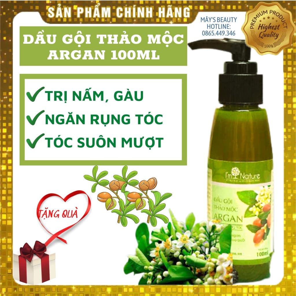 Dầu Gội Ngăn Rụng Tóc Im Nature - 100ml