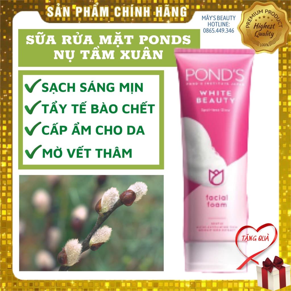 Sữa Rửa Mặt PondS Nụ Tầm Xuân 100G
