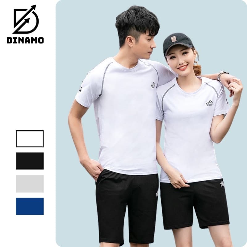 Bộ thể thao nam nữ thun lạnh co giãn 4 chiều TEHE STORE Bộ tập gym nam