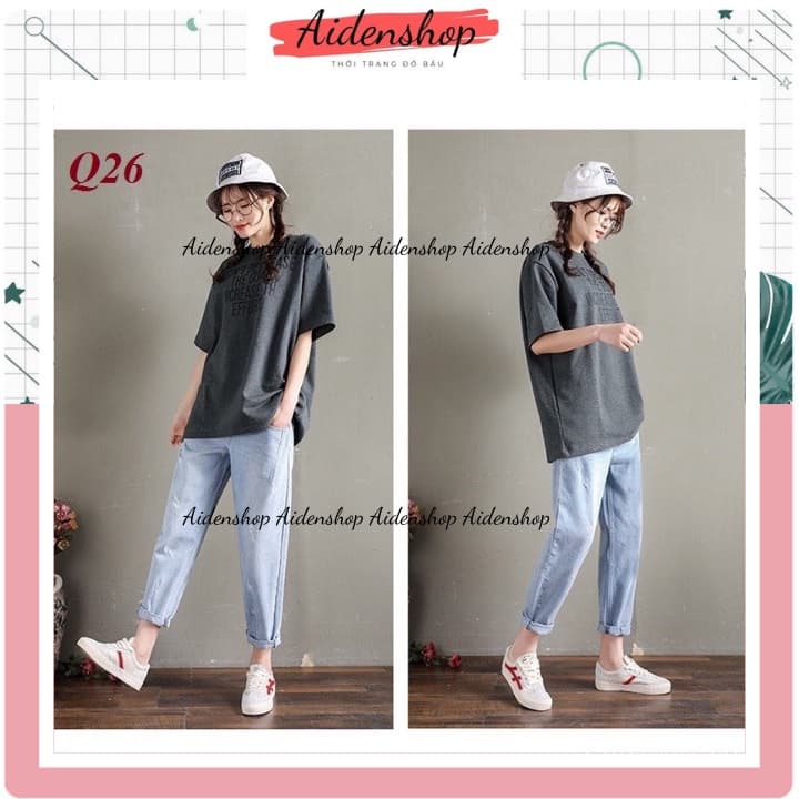 Quần bầu công sở jeans Aidenshop quần bầu gía rẻ thiết kế Quảng Châu