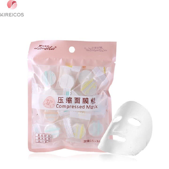 Combo 20 Viên Mặt Nạ Giấy Nén Lameila D0851