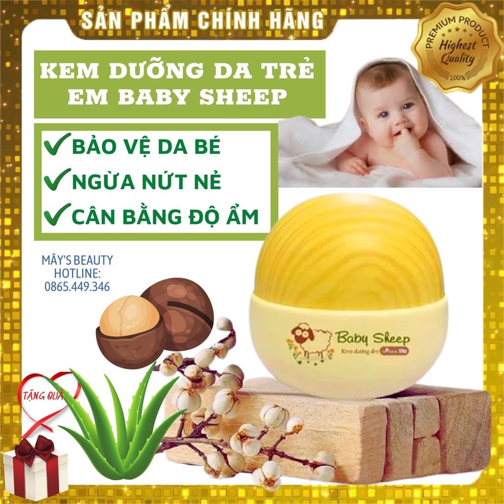 Kem Dưỡng Da Cho Bé Baby Sheep I’M Nature