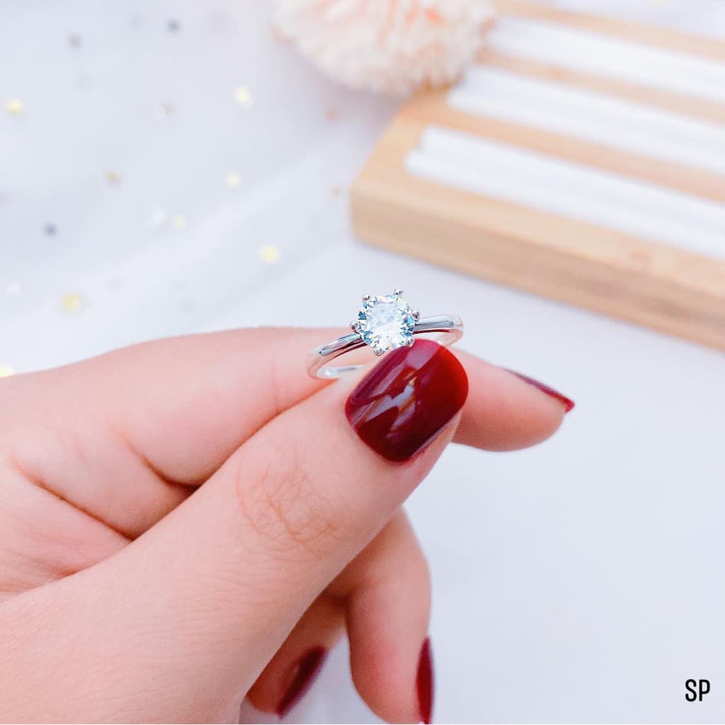 Nhẫn nữ, nhẫn bạc s925, đeo nhẹ nhàng cá tính mẫu FF784