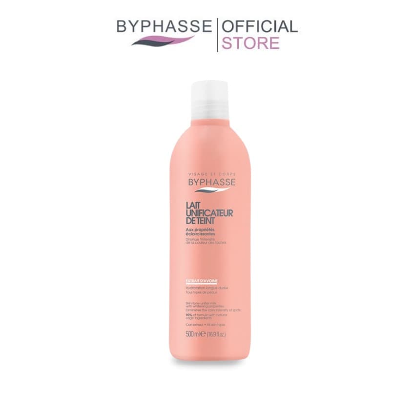 Sữa Dưỡng Thể Trắng Da Chiết Xuất Lúa Mạch ByPhasse Lait Unificateur Deteint Extrait DA- S+CARE