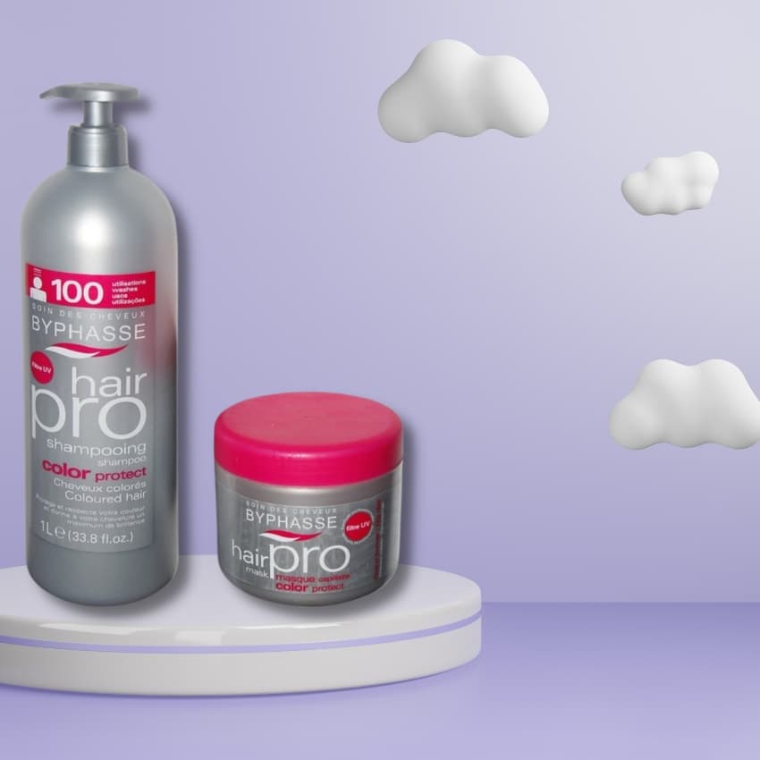 Dầu Gội Byphasse Hair Pro Cho Tóc Nhuộm Công Thức Giàu Dưỡng Chất Không Gây Nhờ