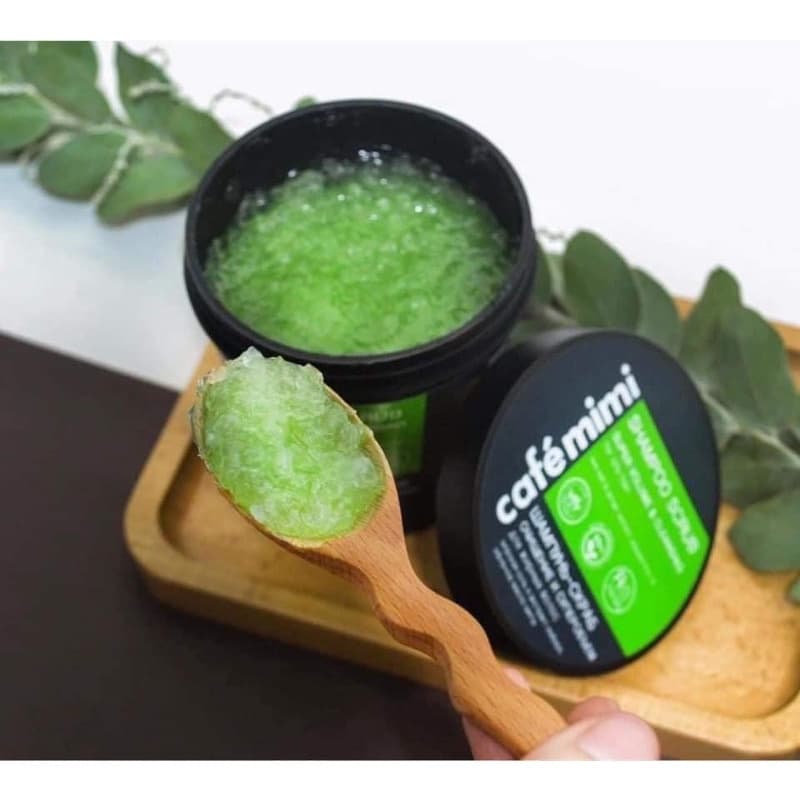 Gội tẩy tế bào chết cho da đầu Cafe Mimi Shampoo Scrub 330g