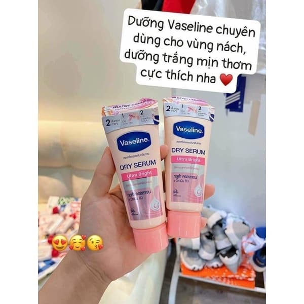 Kem dưỡng trắng-giảm thâm-khử mùi hôi vùng nách Váeline Dry serum