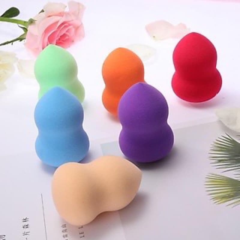 Mút trang điểm tán kem nền, phấn mềm mịn hình hồ lô giọt nước dễ thương
