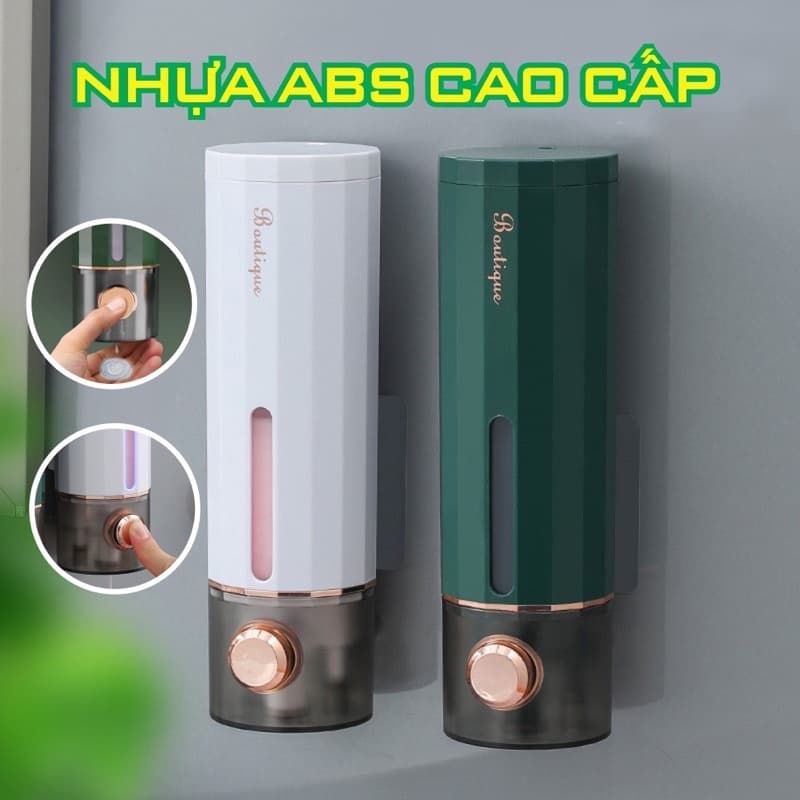 Hộp Đựng Dầu Gội-Dầu Xả treo tường, Hộp đựng nhả dầu treo tường MIN226
