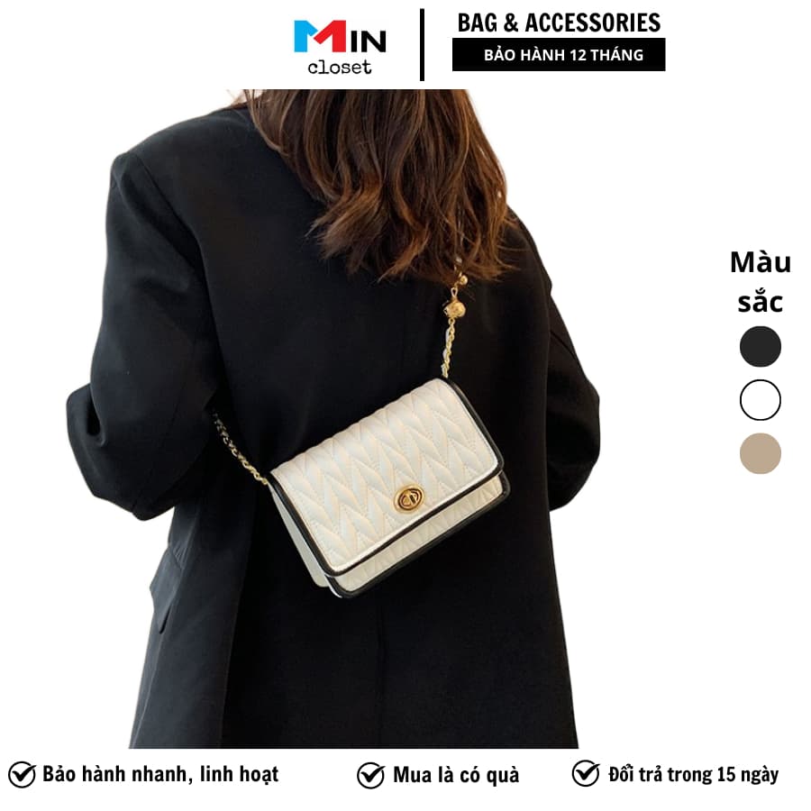 Túi xách nữ đeo chéo dáng vuông siêu xinh T37
