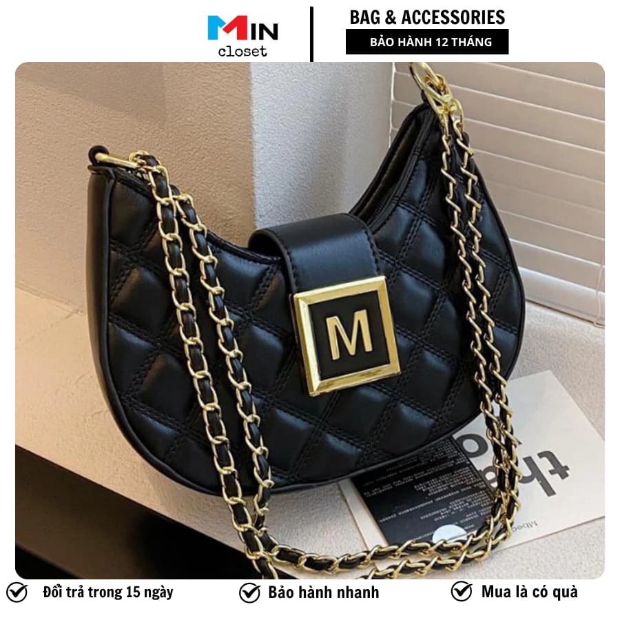 Túi Xách Nữ Đeo Vai Kẹp Nách Dáng Xinh Phong Cách Hàn Quốc Siêu Hot T58 Mincloset