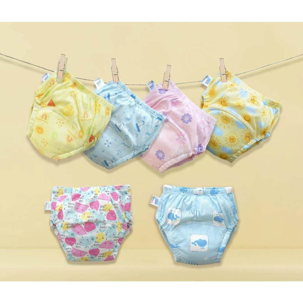 Quần Tập Bỏ Bỉm Goodmama cho bé trai, bé gái 5-15 kg