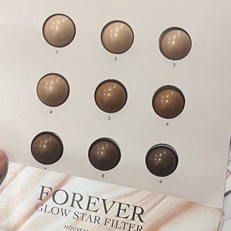 Sample kem nền Đ0 Forever 9 ô chuẩn auth từ Sephora