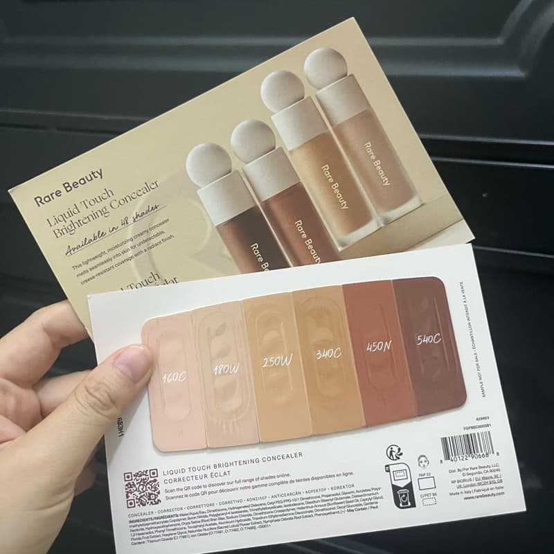 Sample Mẫu thử Kem che khuyết điểm Rare beauty Liquid Touch  6 tones