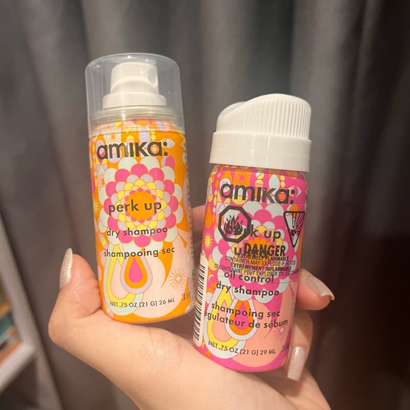 Dầu Gội Khô Amika Perk Up Dry Shampoo 26ml & Perk Up Ultra Oil Control Dry Shampoo 29ml