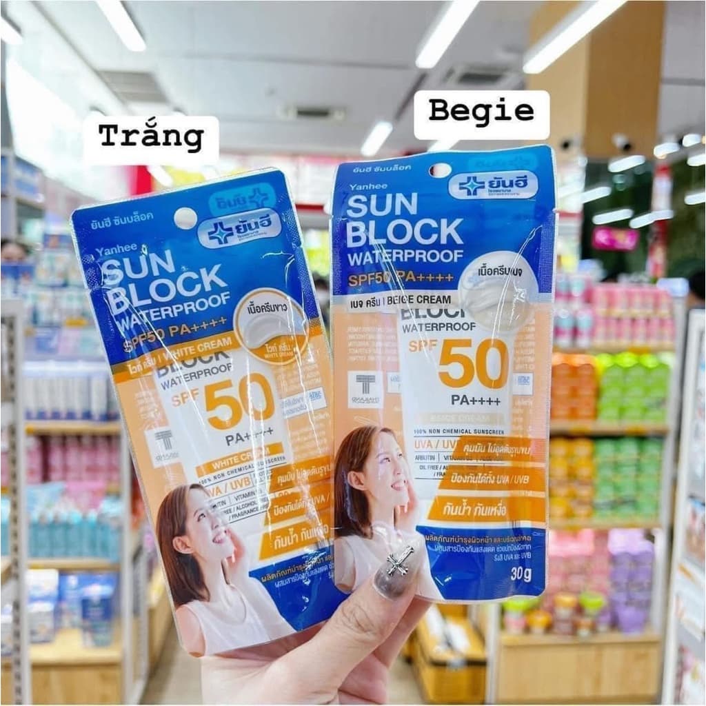 Kem chống nắng Vật Lý nổi tiếng bệnh viện yanhee thái lan 30ga