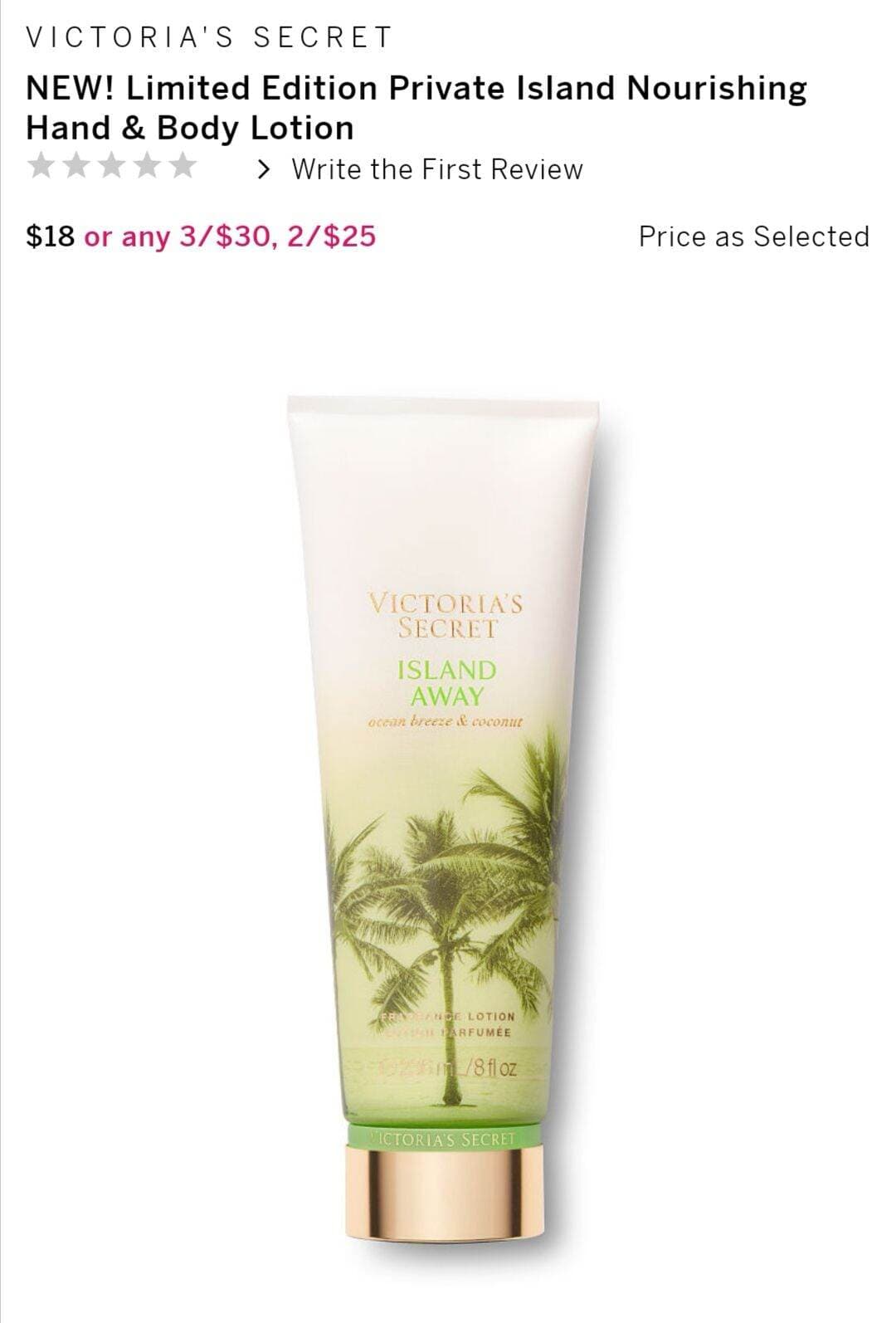 [HCM]Hand & body lotion victorias secret (sữa dưỡng thể) - phiên bản mùa hè 2021 (CHÍNH HÃNG)