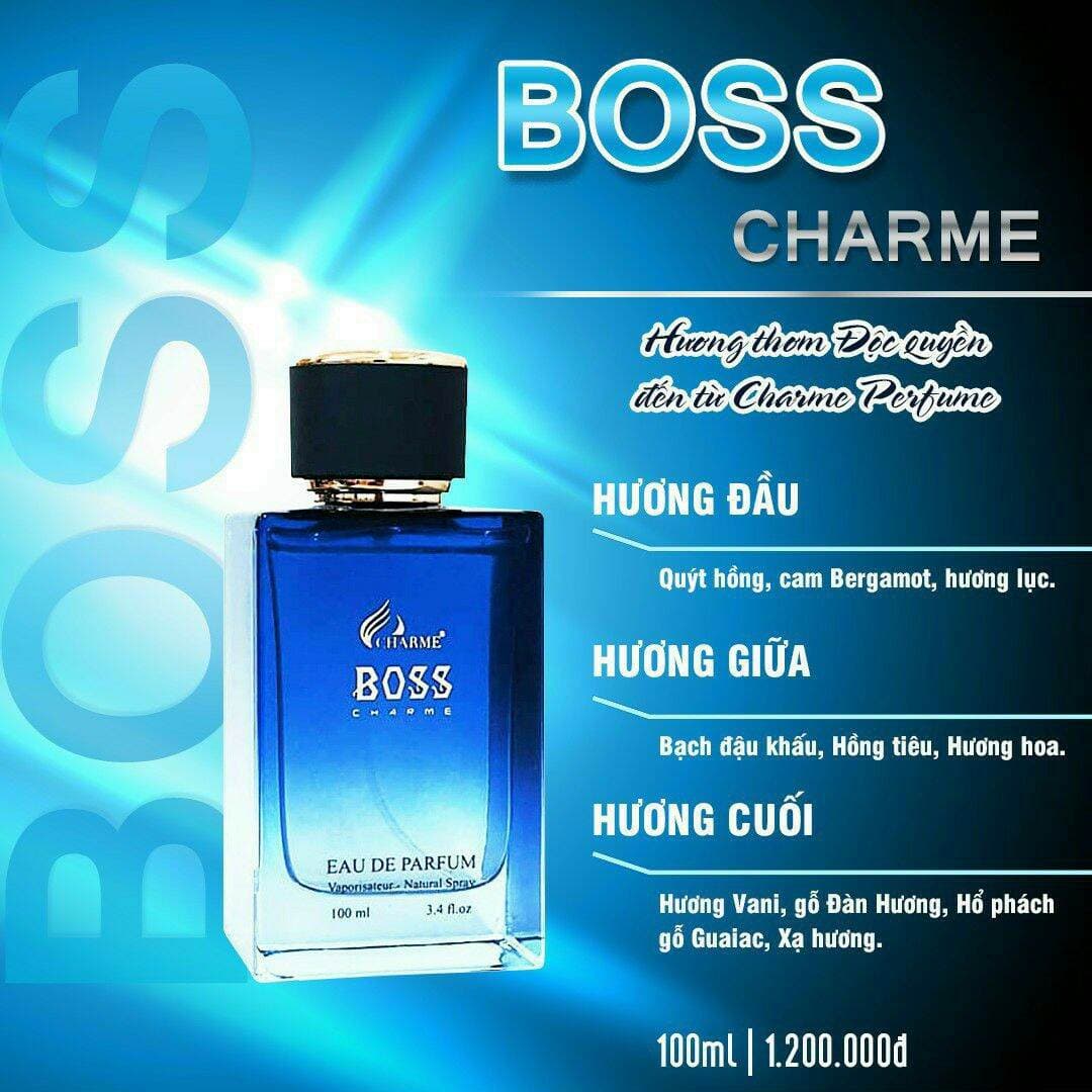 nước hoa nam boss 100ml