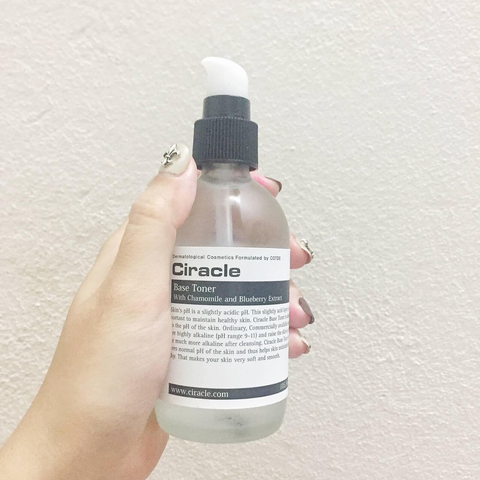 NƯỚC HOA HỒNG THÀNH PHẦN VITAMIN C VỚI PH 5.6 CIRACLE BASE TONER