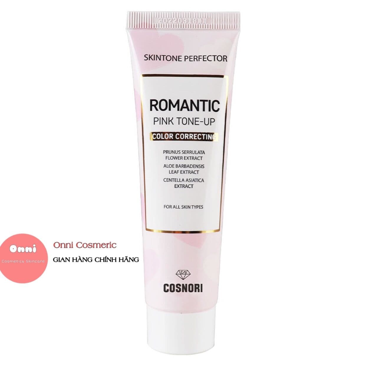 [HCM]Kem dưỡng nâng tone Cosnori Romantic Pink Tone-up Cream 50ml
