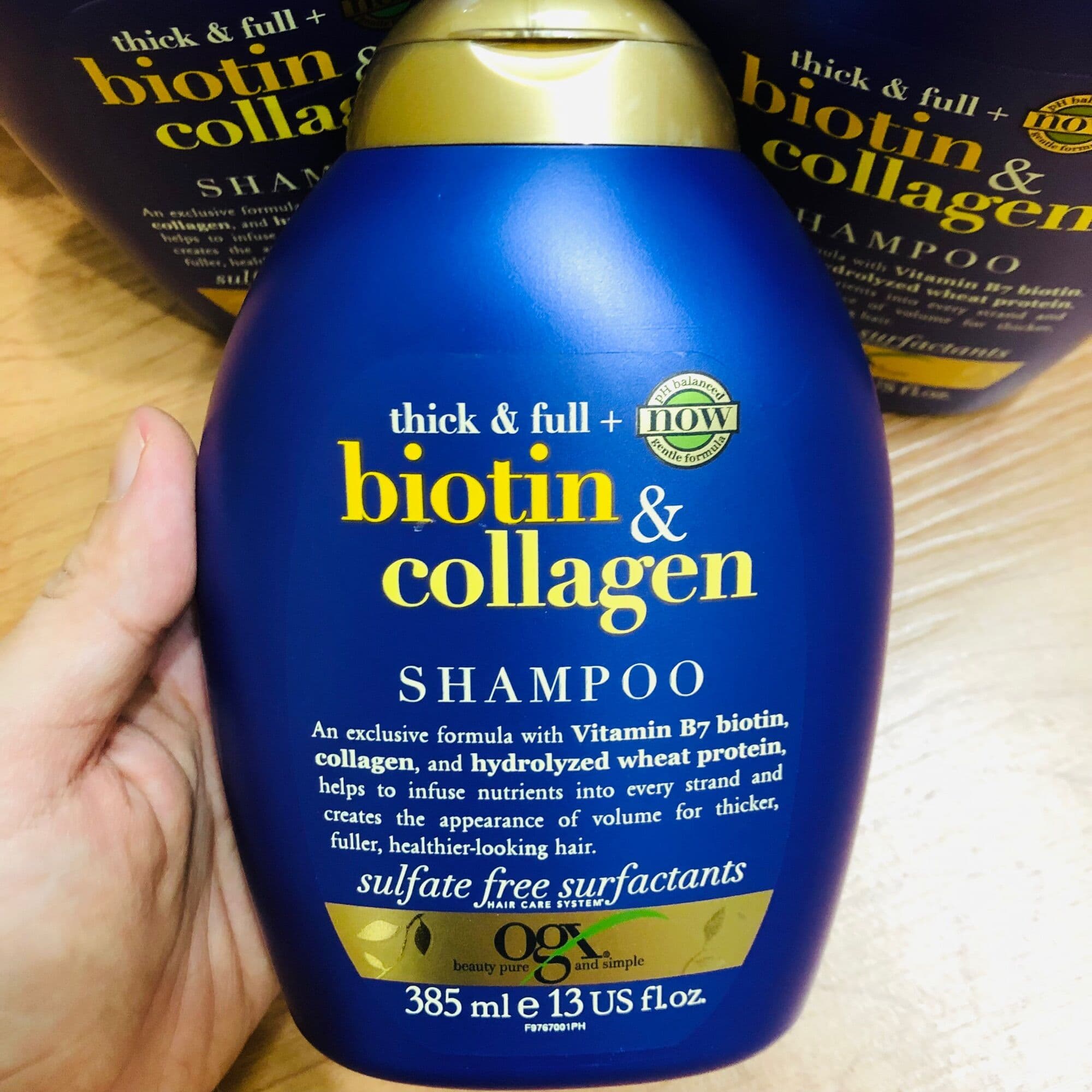 Dầu gội Biotin tím - Nội địa Pháp