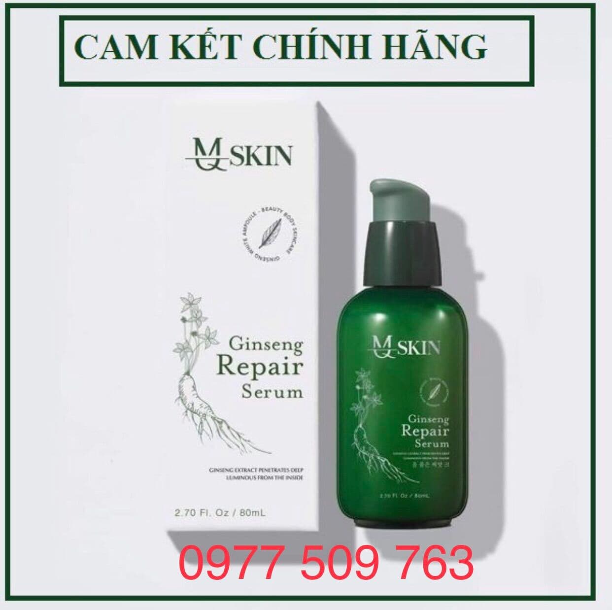 [HCM]SERUM MQ SKIN (chính hãng) NHÂN SÂM THAY DA - TÁI TẠO DA 80ML