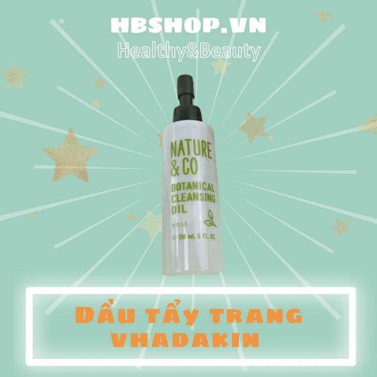 [HCM][Chính hãng] Dầu Tẩy Trang Vhadakin KOSE 150ml - Giúp Tẩy Sạch Lớp Trang Điểm Bụi Bẩn Giúp Làn Da Dịu Nhẹ