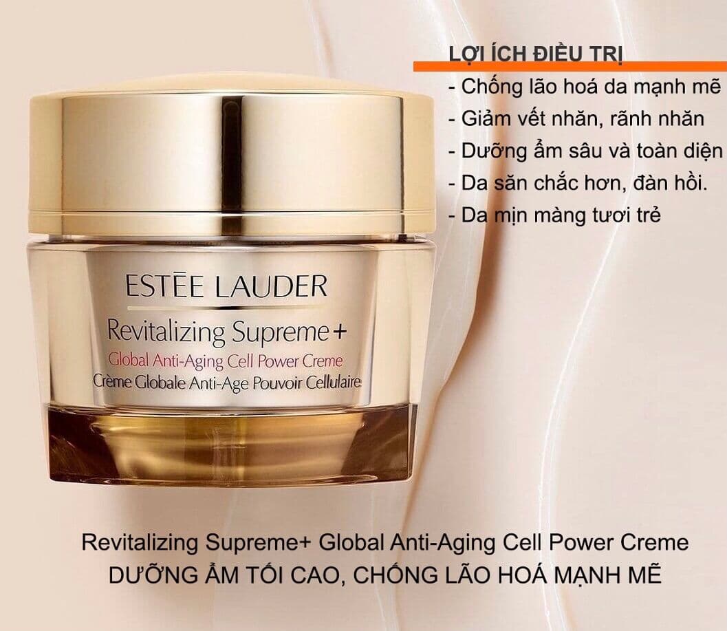 Kem dưỡng ẩm chống lão hóa săn chắc Estee Lauder Revitalizing Supreme+ Global Anti-Aging Cell Fower Creme 50ml
