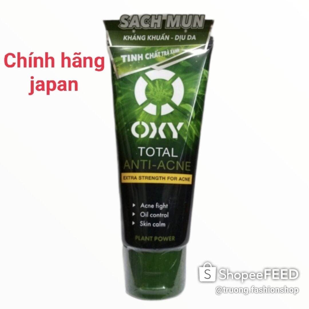 Kem rửa mặt ngừa mụn kiểm soát nhờn OXY Total Acne Prevent 100g