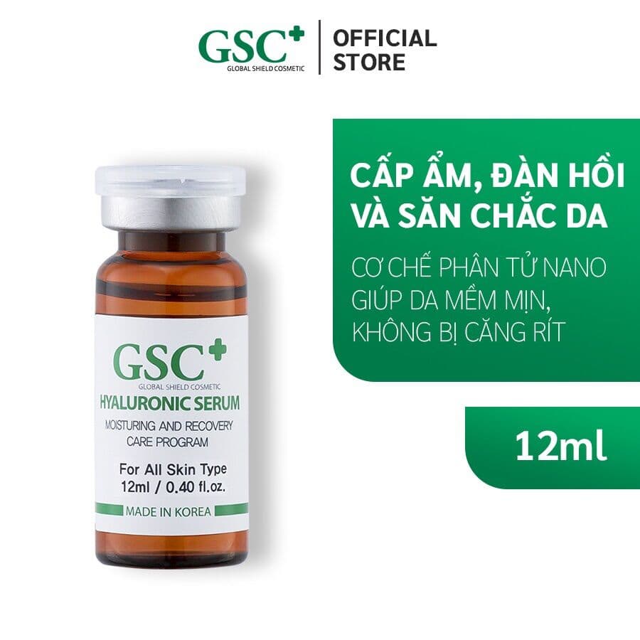 Tinh chất tế bào gốc serum cấp nước HYALURONIC  GSC Dưỡng ẩm căng bóng da xoá nhăn chính hãng  dr.acneal