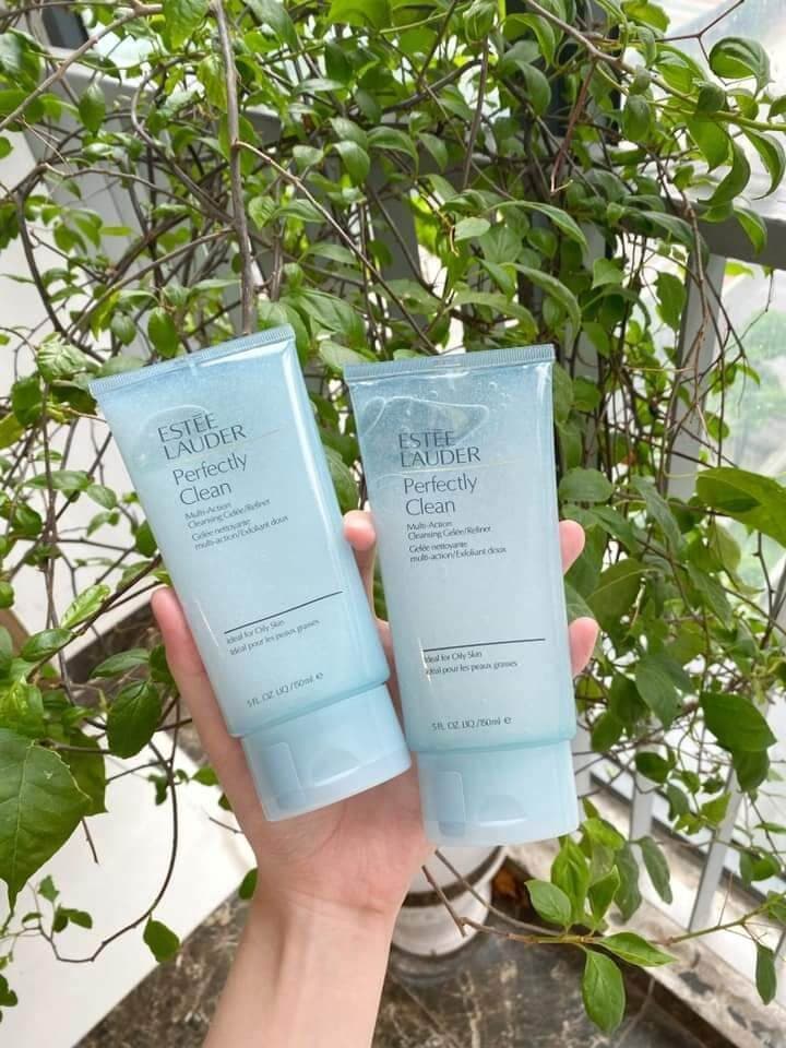 sữa rửa mặt cho da dầu Estee Lauder Perfectly Clean Multi-Action Cleasing Gelee fullsize 150ml