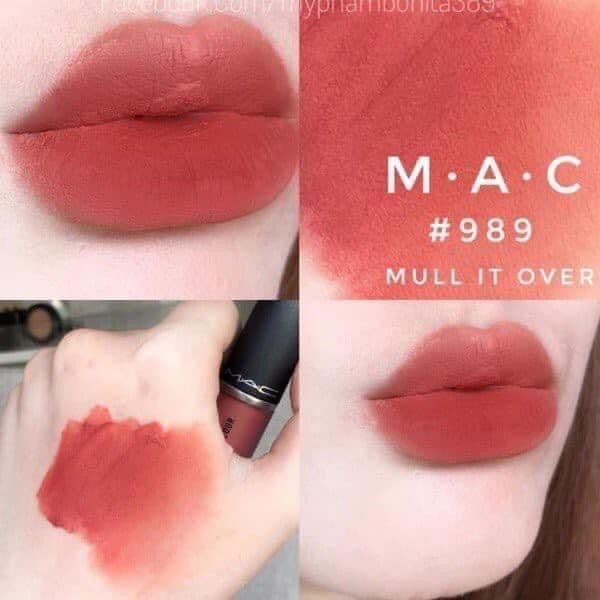 Son kem mac 989 mull it over - cam nude dễ xài nhất bảng nhà MAC