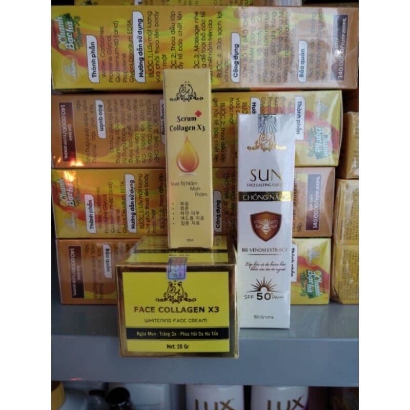 [Chính hãng] Serum Collagen X3 tinh chất xóa thâm nám căng bóng da Mỹ Phẩm Đông Anh